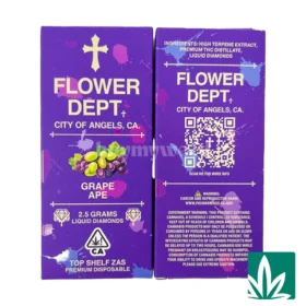 Flower Dept Liquid Diamond Disposable (2.5g) – Grape Ape