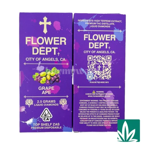Flower Dept Liquid Diamond Disposable (2.5g) – Grape Ape