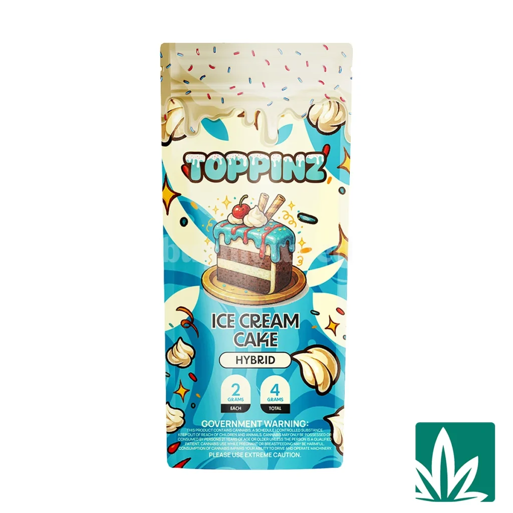 1.-Ice-Cream-Cake-1024x1024 Toppinz Preroll 2x2g – Ice Cream Cake - Image 1