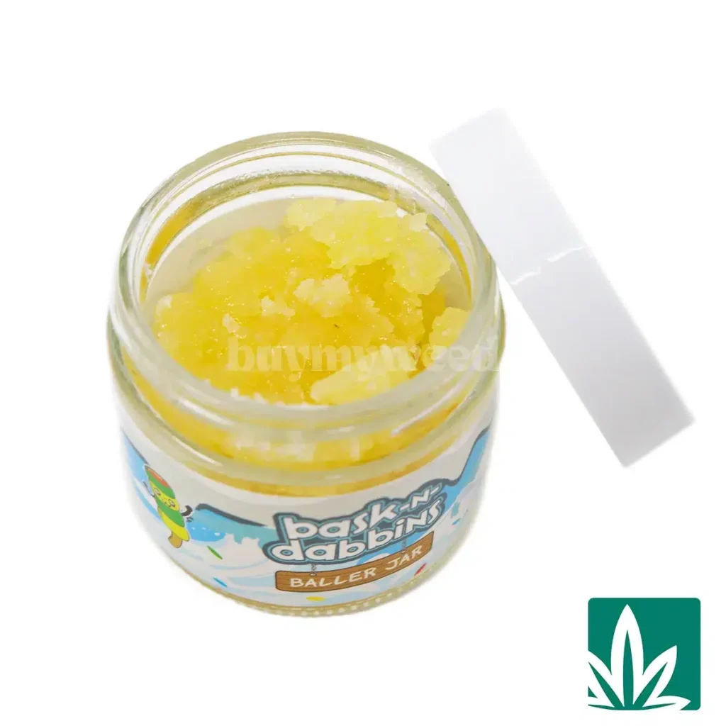 baskndabbins2-1024x1024 Bask n Dabbins Live Resin Baller Jar - Image 1