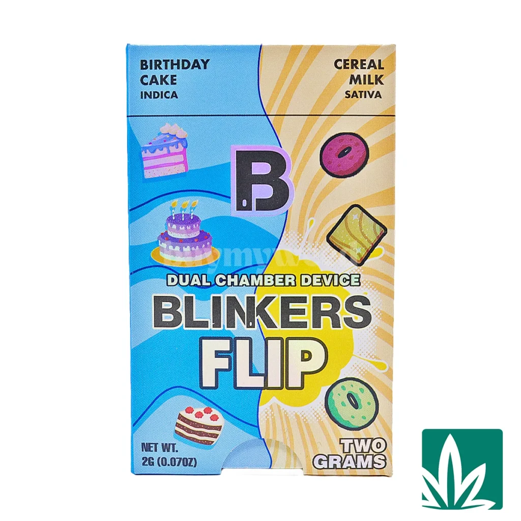 blinker-bdayxcereal-1024x1024 Blinkers Flip Dual Chamber Disposable (2g) - Image 1