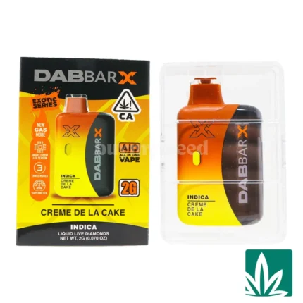 Dab Bar X AIO (2g) – Creme De La Cake