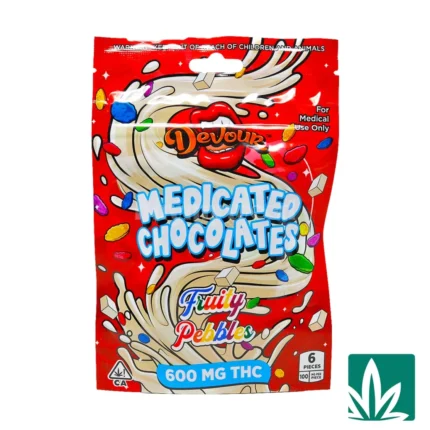 Devour Medicated Chocolates (600mg) – Fruity