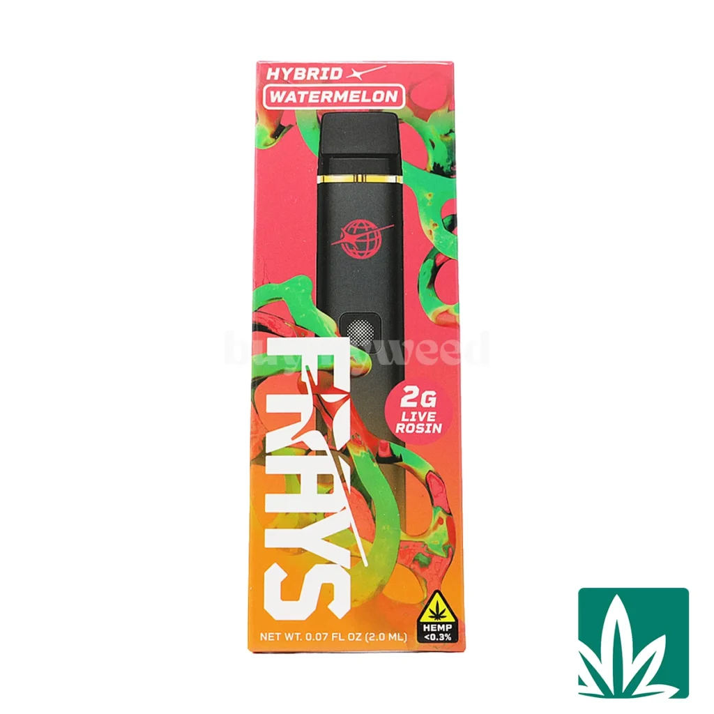 frays-watermelon-1024x1024 Frays Dispo Live Rosin (2g) – Watermelon - Image 1