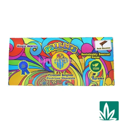 Psillys Premium Belgium Chocolate (4g) – Dark Chocolate